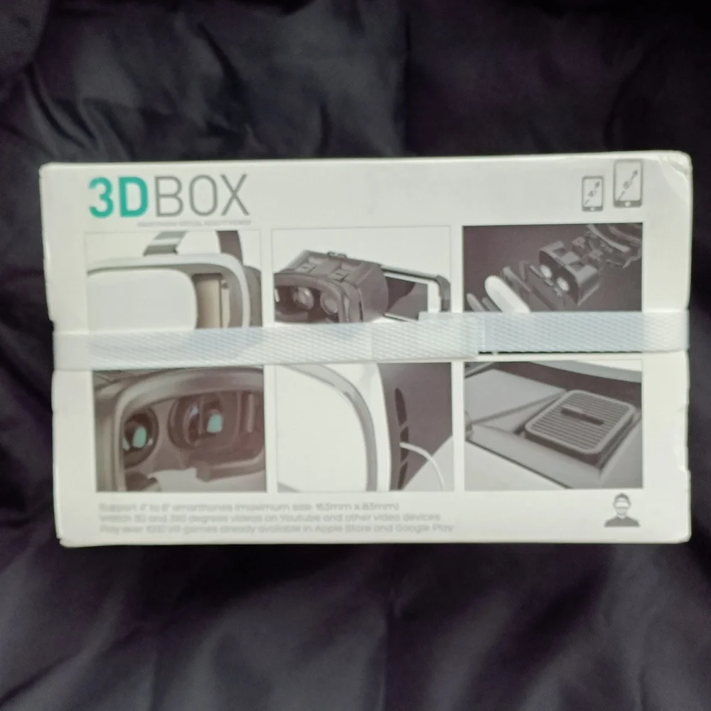 VR BOX HEADSET 3D BOX OMEGA VIRTUAL REALITY FOR ANDROID NEW
